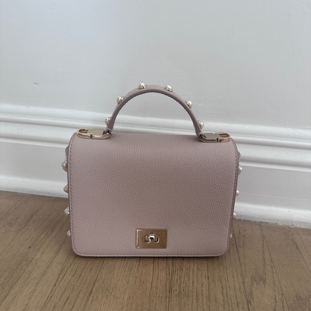 Kate Spade Mauve Pearl Detail Bag